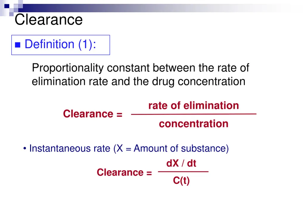 clearance 1