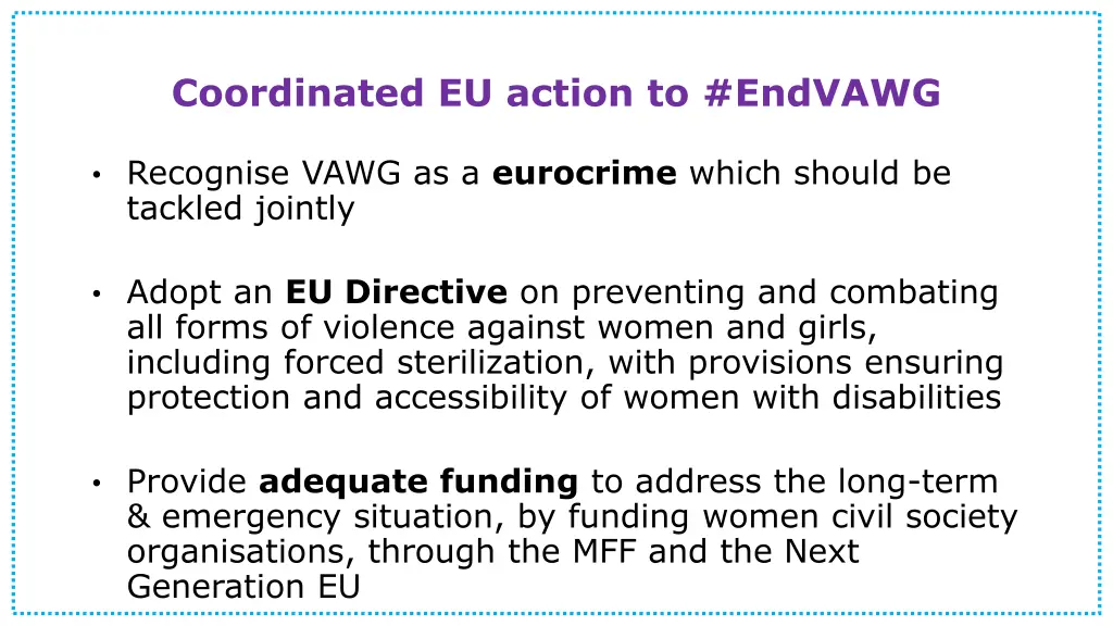 coordinated eu action to endvawg 1