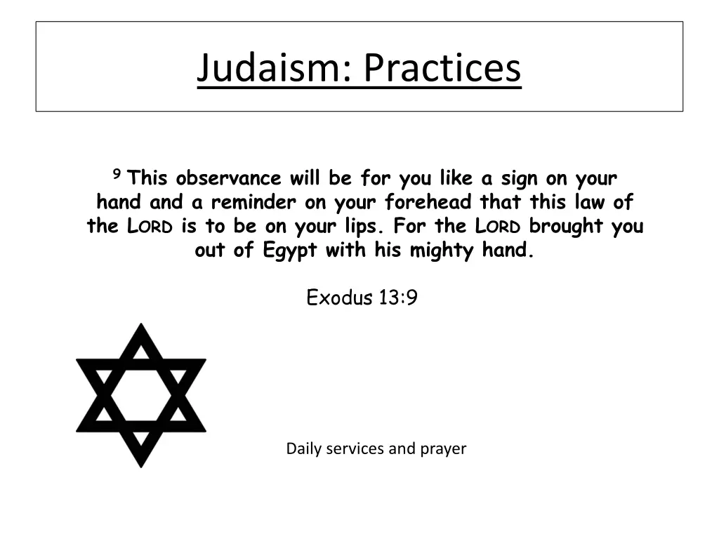 judaism practices 2