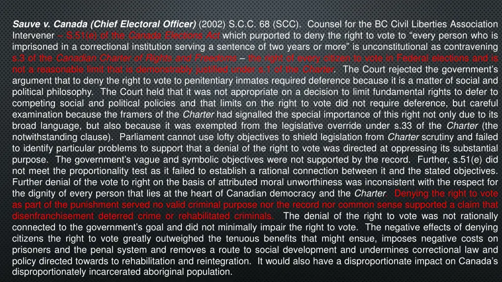 sauve v canada chief electoral officer 2002