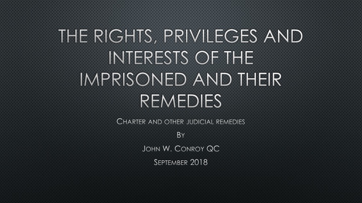 the rights privileges and interests