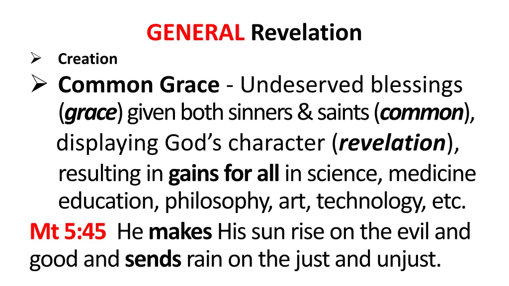 general revelation 2