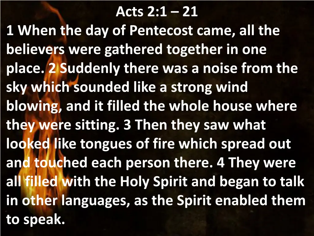 acts 2 1 21
