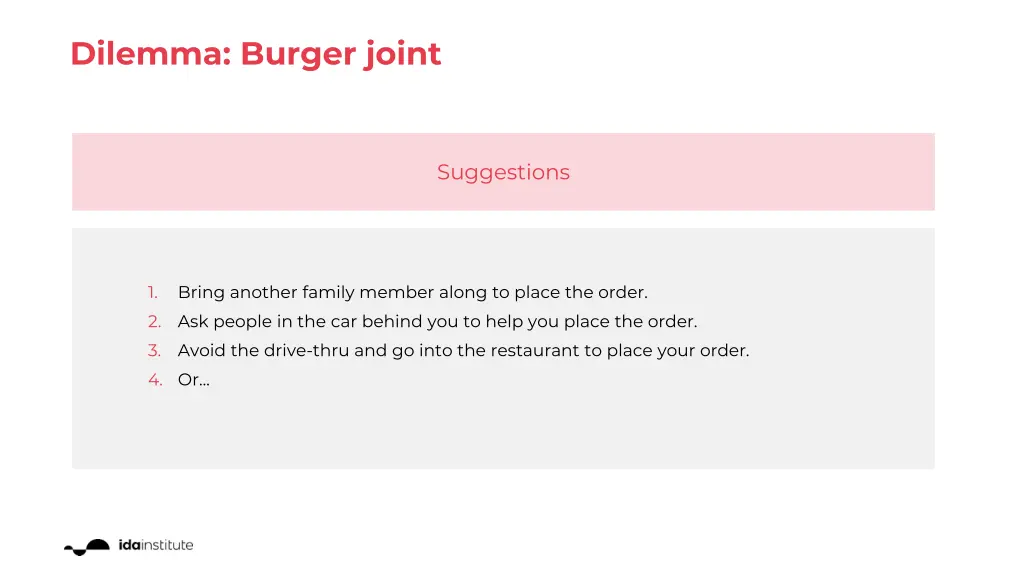 dilemma burger joint 2