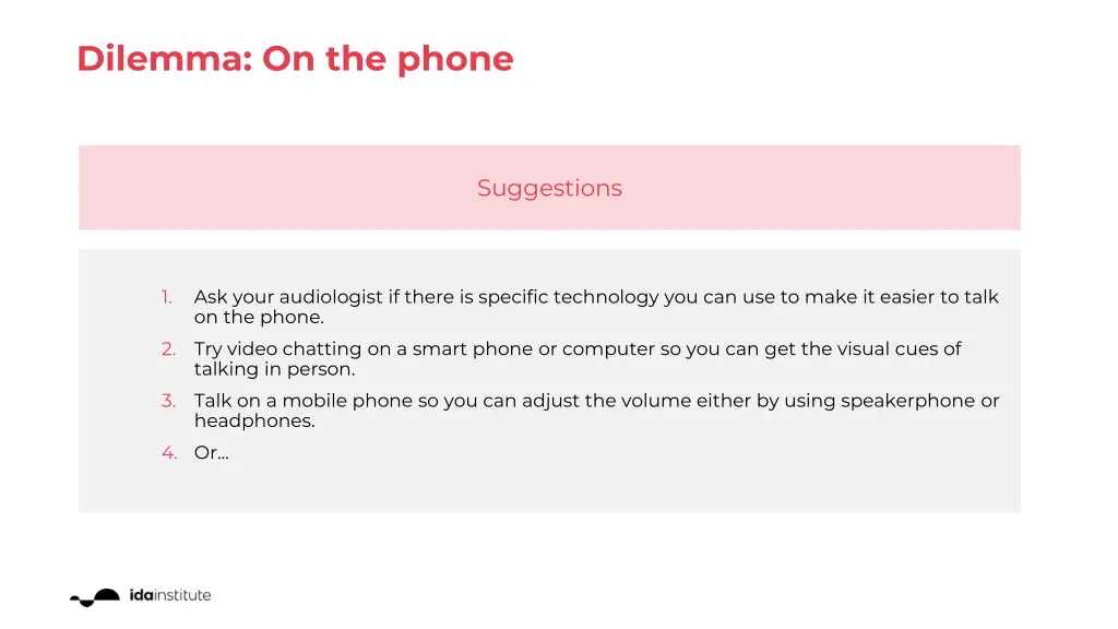 dilemma on the phone 2