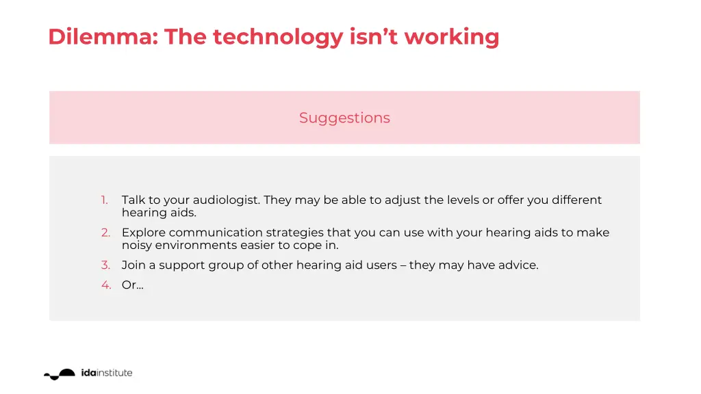 dilemma the technology isn t working 2