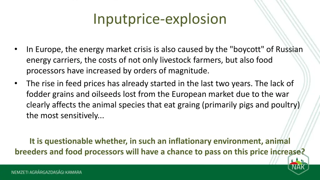 inputprice explosion