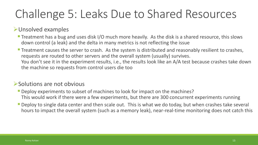 challenge 5 leaks due to shared resources 1
