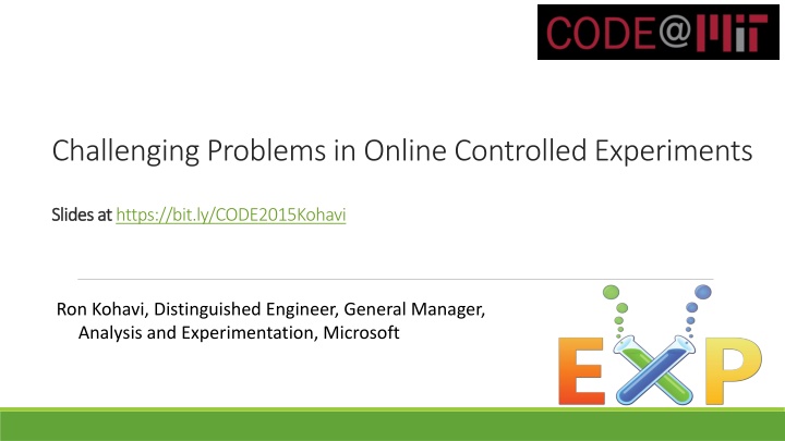 challenging problems in online controlled