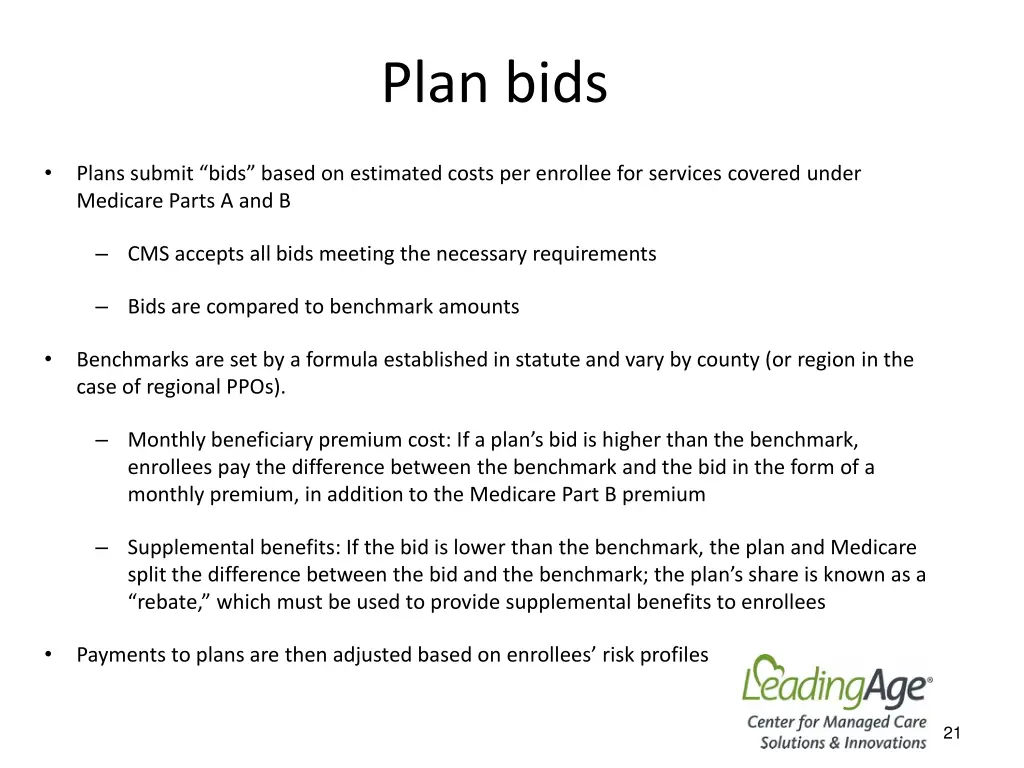 plan bids