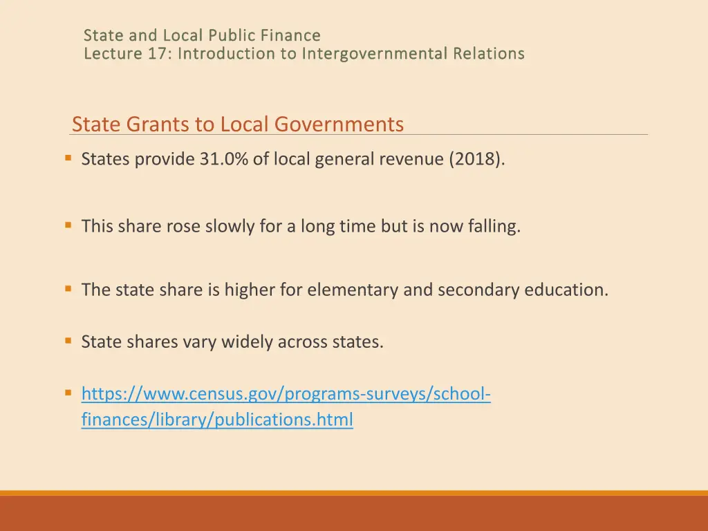 state and local public finance state and local 7