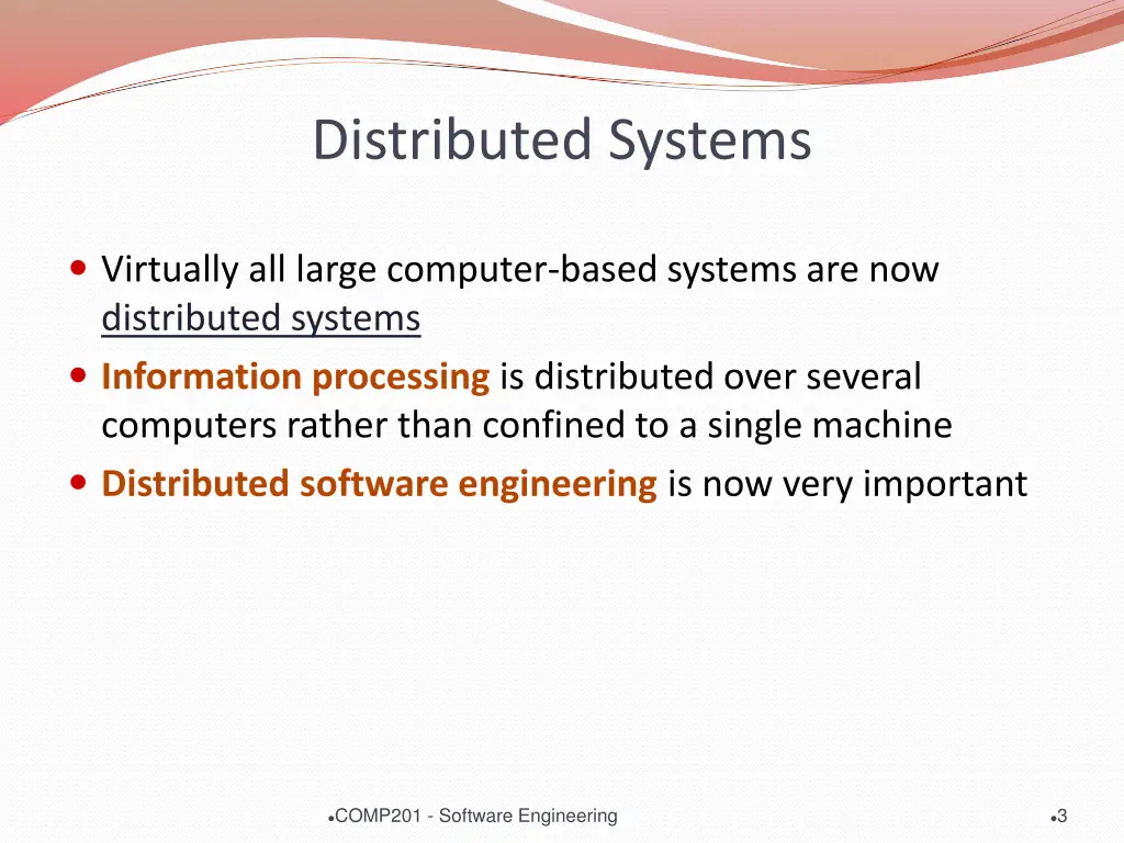 distributed systems