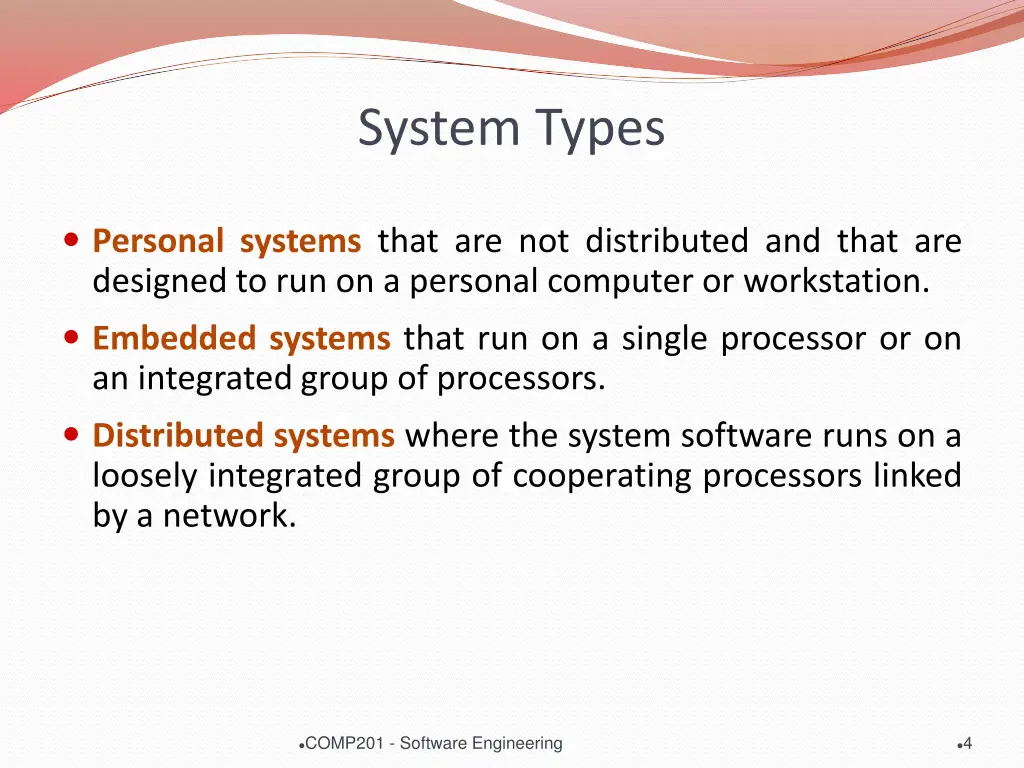 system types
