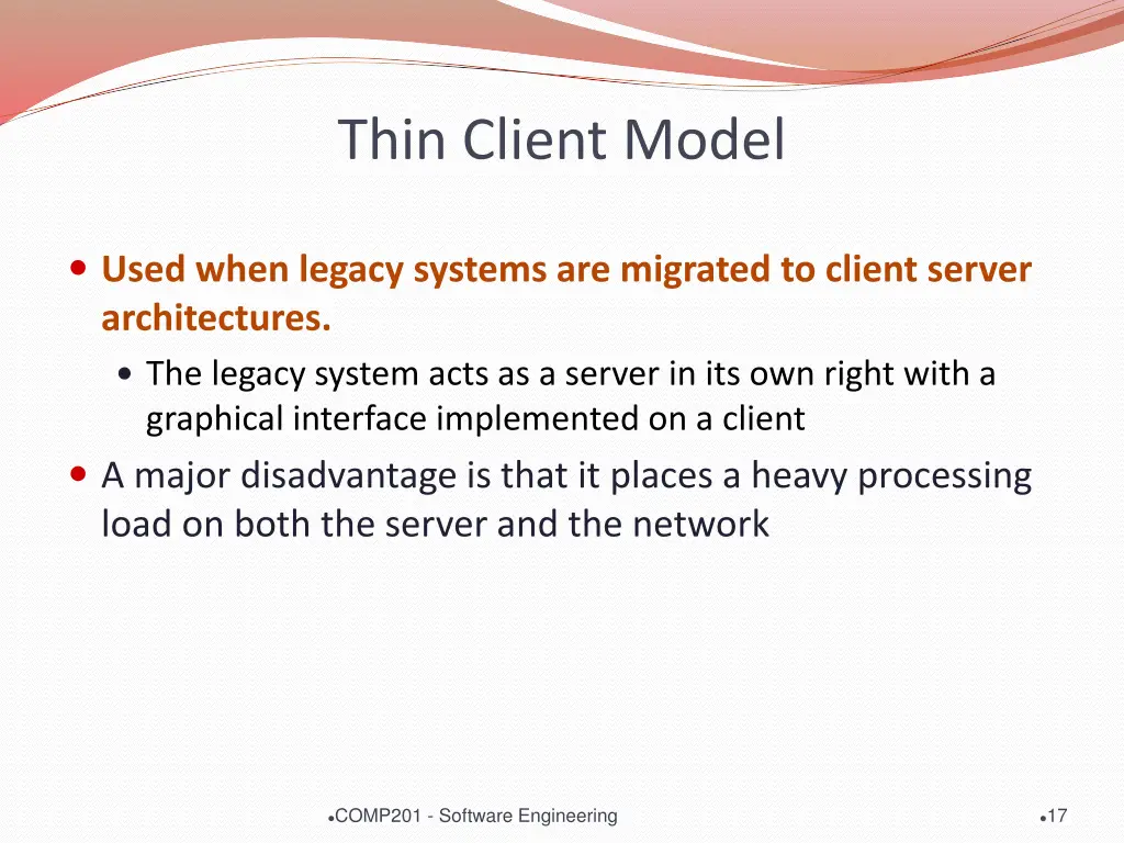 thin client model