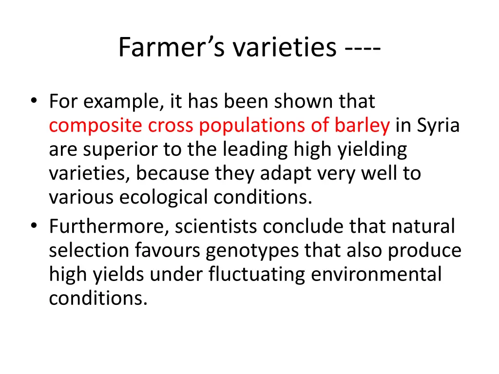 farmer s varieties 1