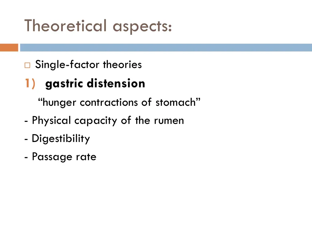 theoretical aspects