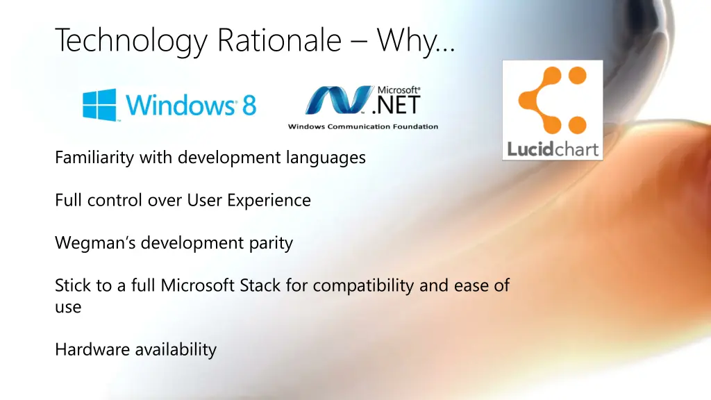 technology rationale why