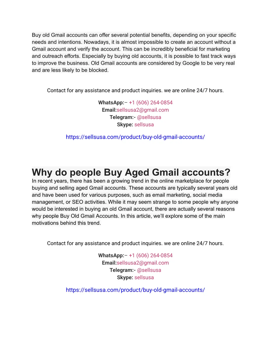 buy old gmail accounts can offer several