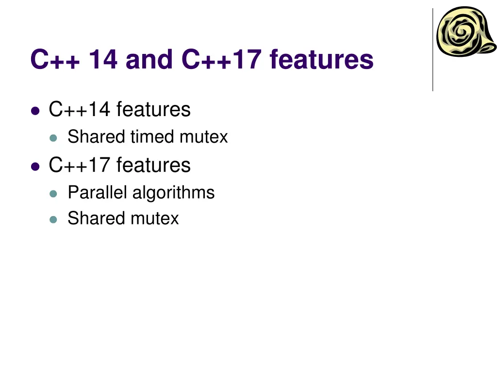 c 14 and c 17 features