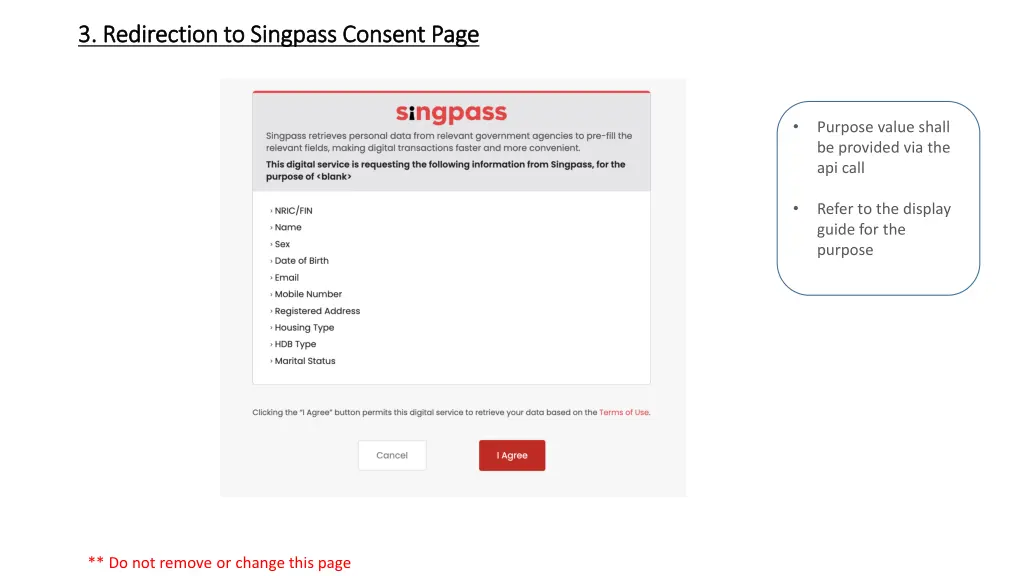 3 redirection to 3 redirection to singpass