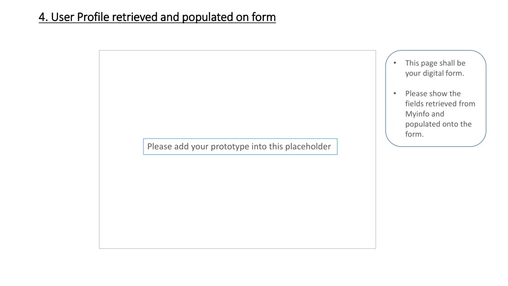 4 user profile retrieved and populated on form