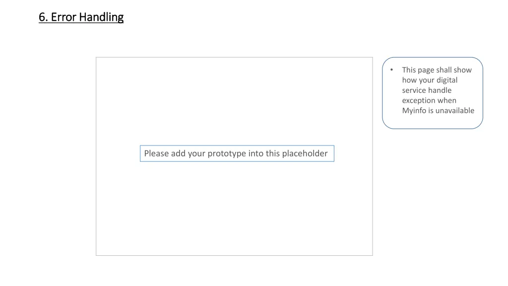 6 error handling 6 error handling