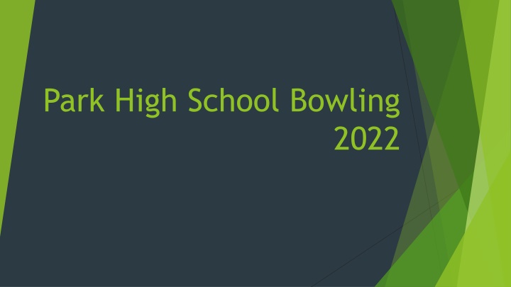 park high school bowling