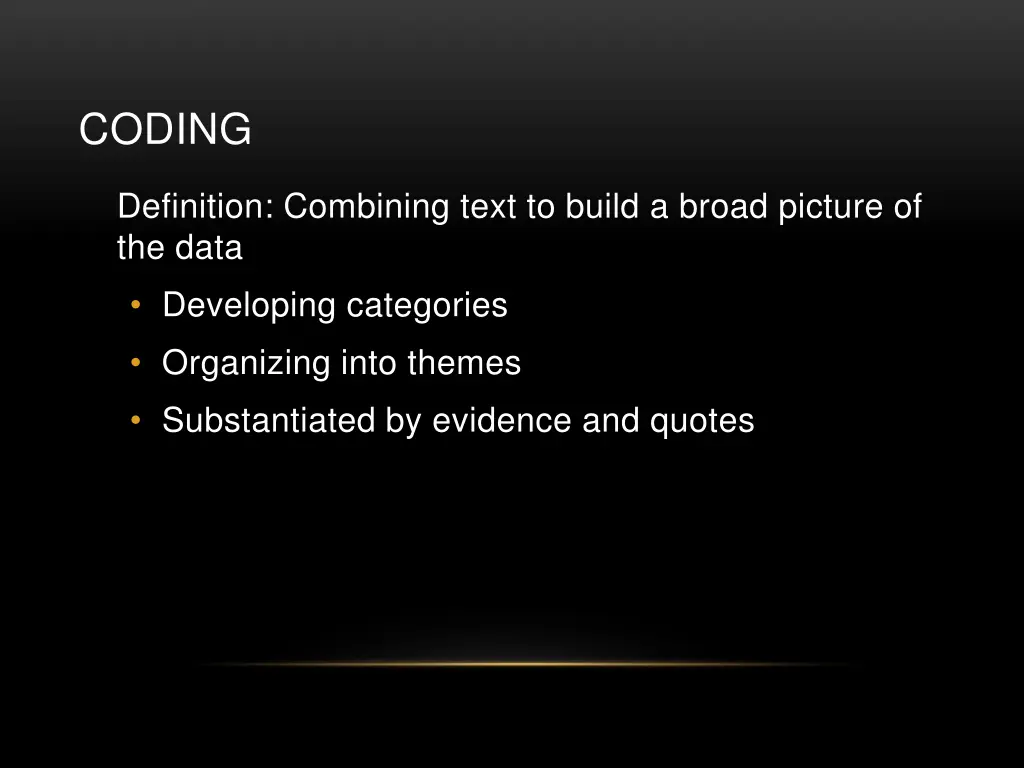 coding