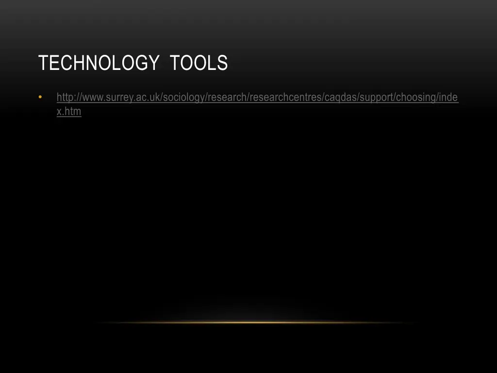 technology tools