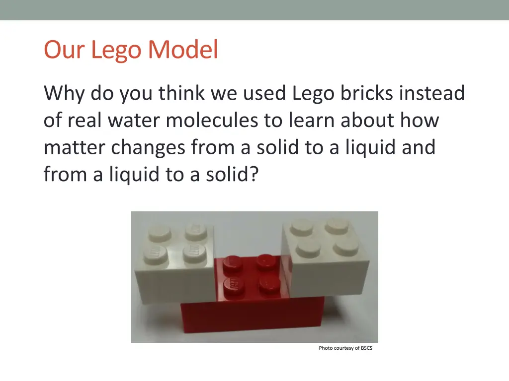 our lego model