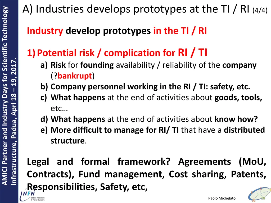a industries develops prototypes at the ti ri 4 4