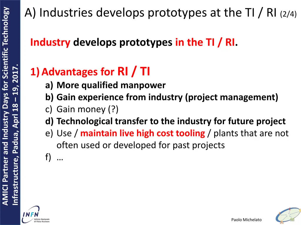amici partner and industry days for scientific 1
