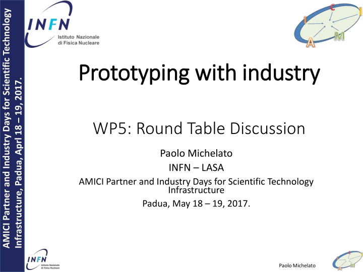amici partner and industry days for scientific