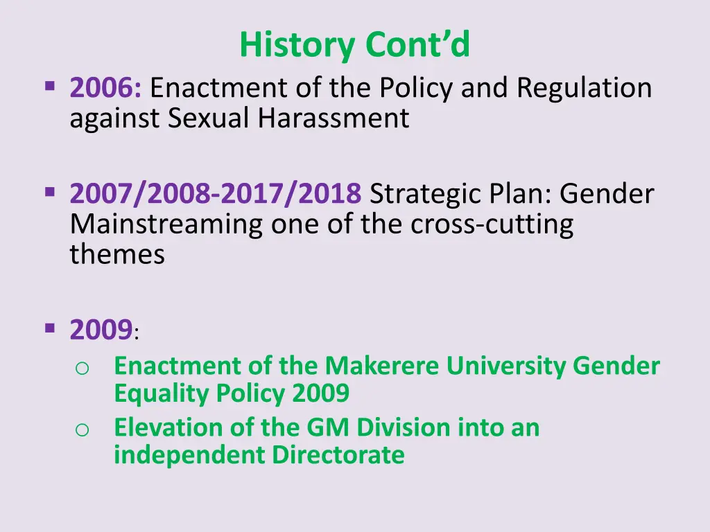 history cont d 2