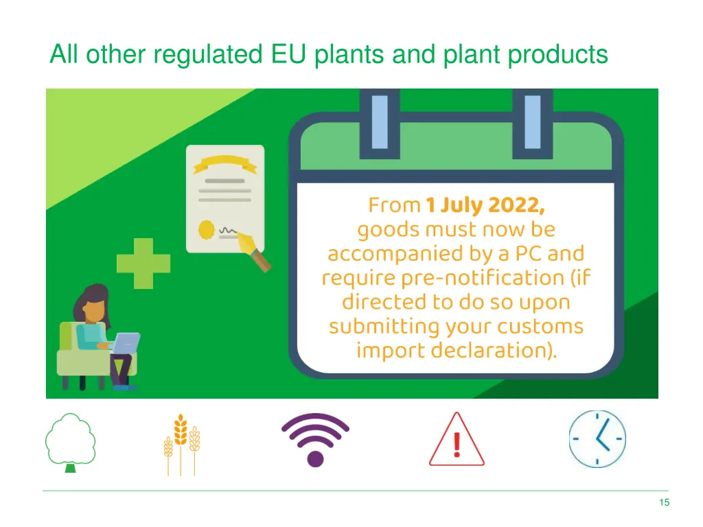all other regulated eu plants and plant products 1
