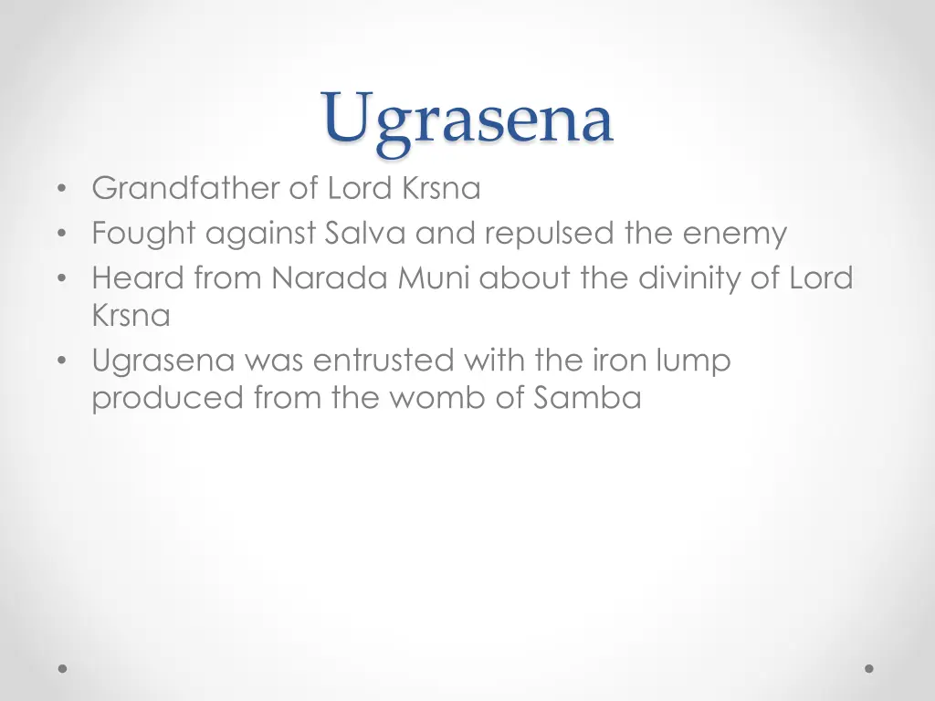 ugrasena