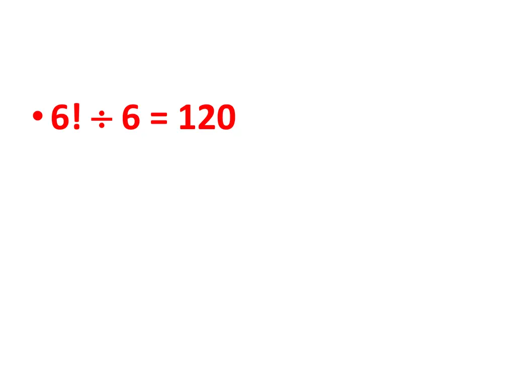 6 6 120