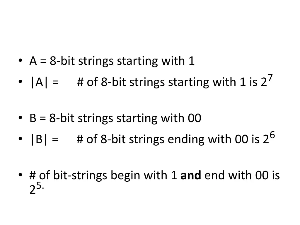 a 8 bit strings starting with