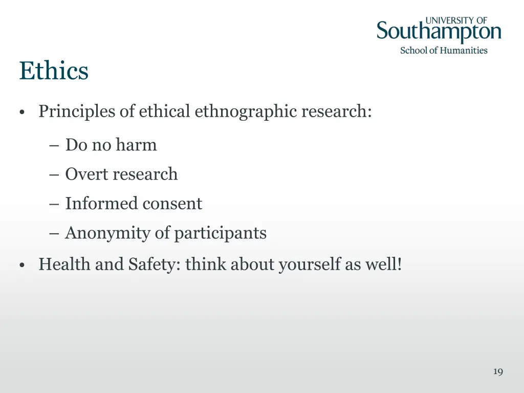 ethics