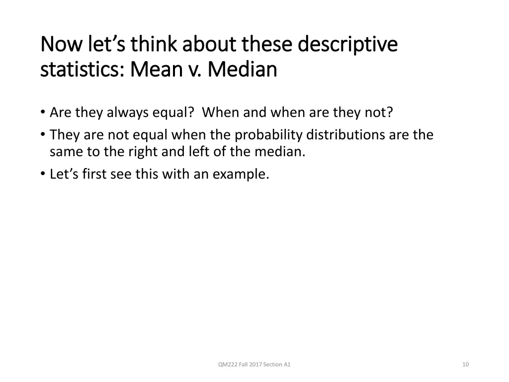 now let s think about these descriptive