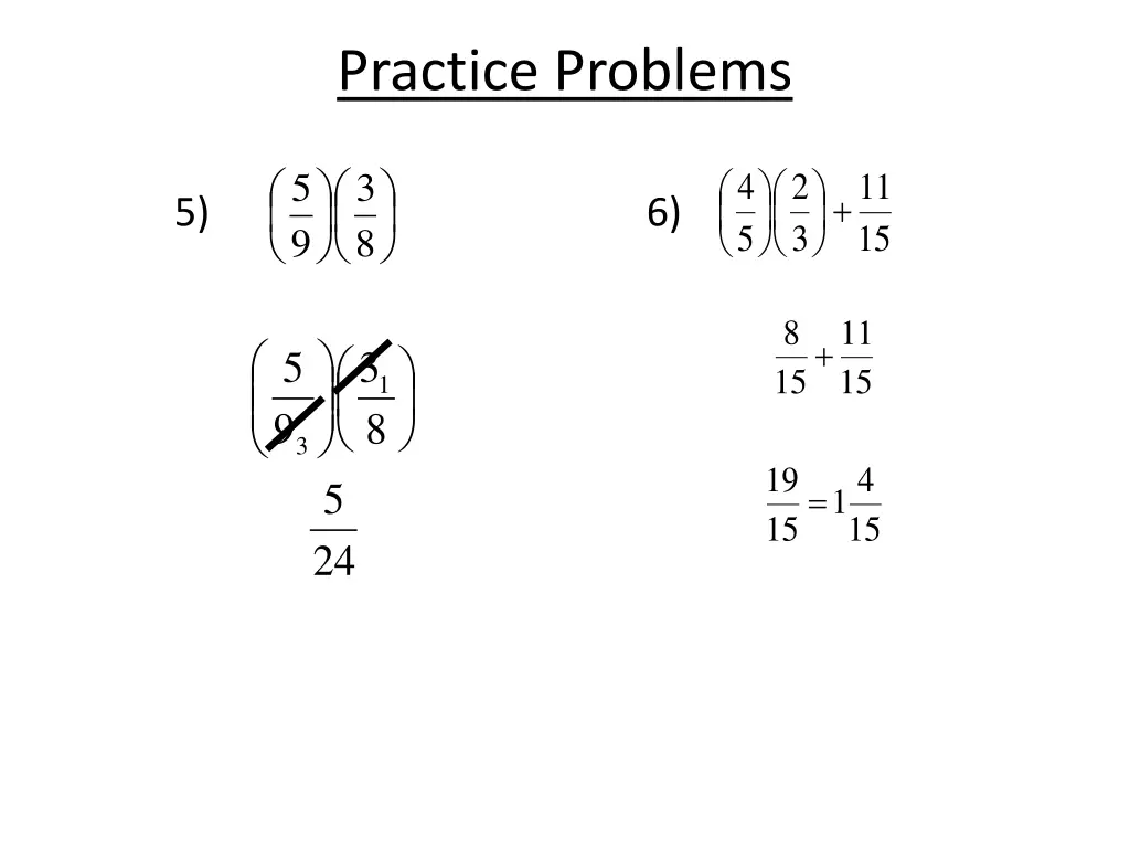 practice problems 2