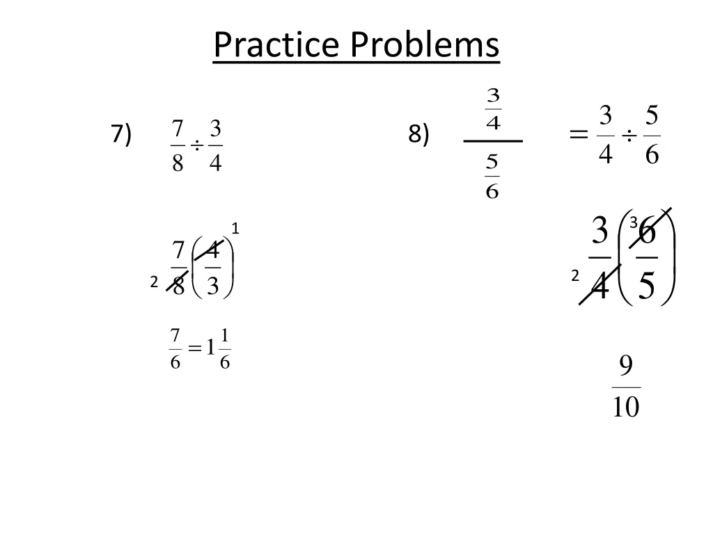 practice problems 3
