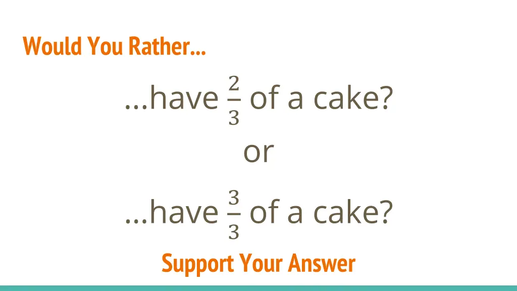 would you rather