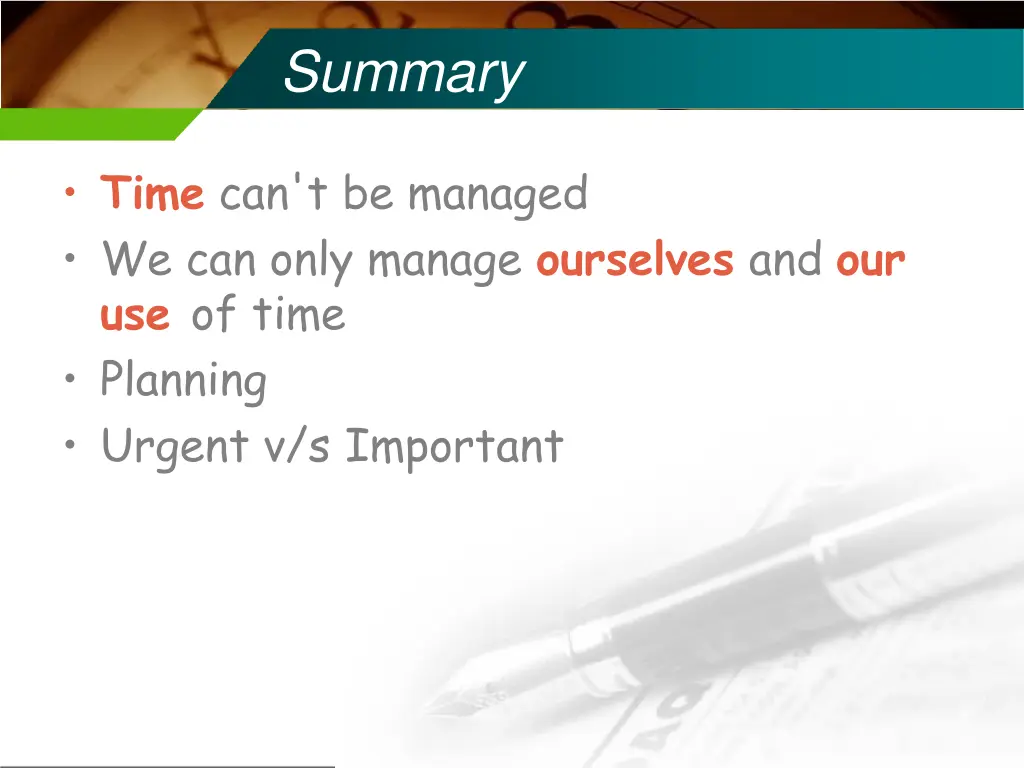 summary