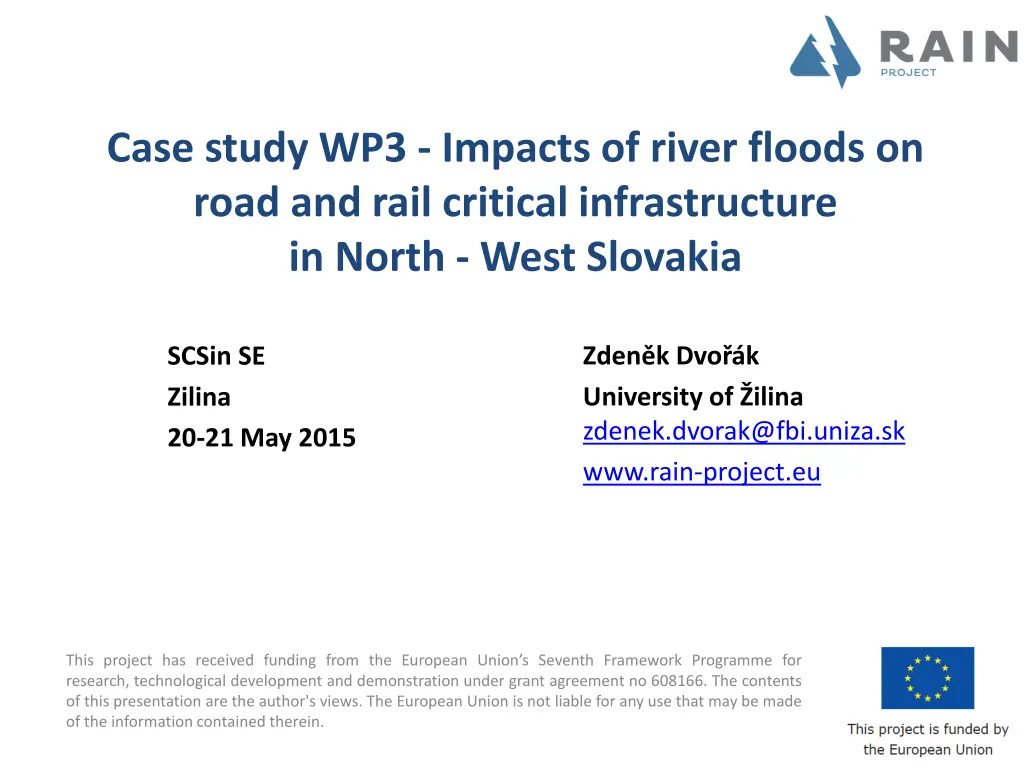 case study wp3 impacts of river floods on road