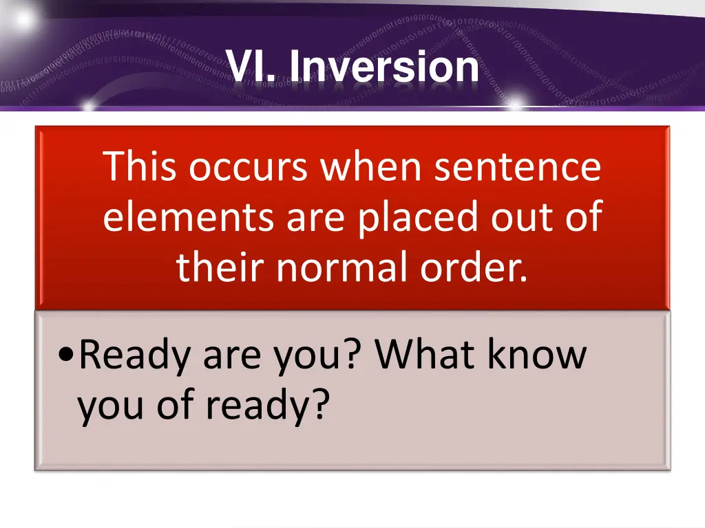 vi inversion