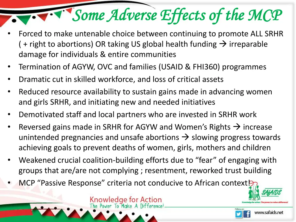 some adverse effects of the mcp some adverse