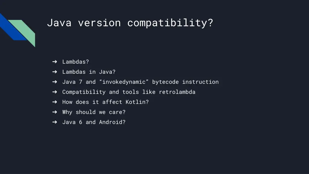 java version compatibility