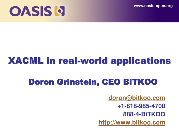 www oasis open org
