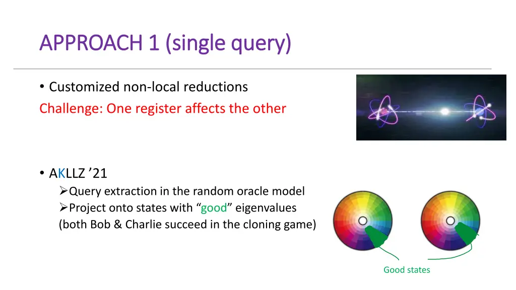 approach 1 single query approach 1 single query